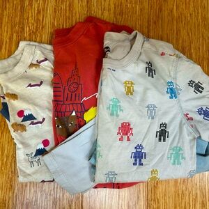 Lot of 3 long sleeve shirts from Tea Collection